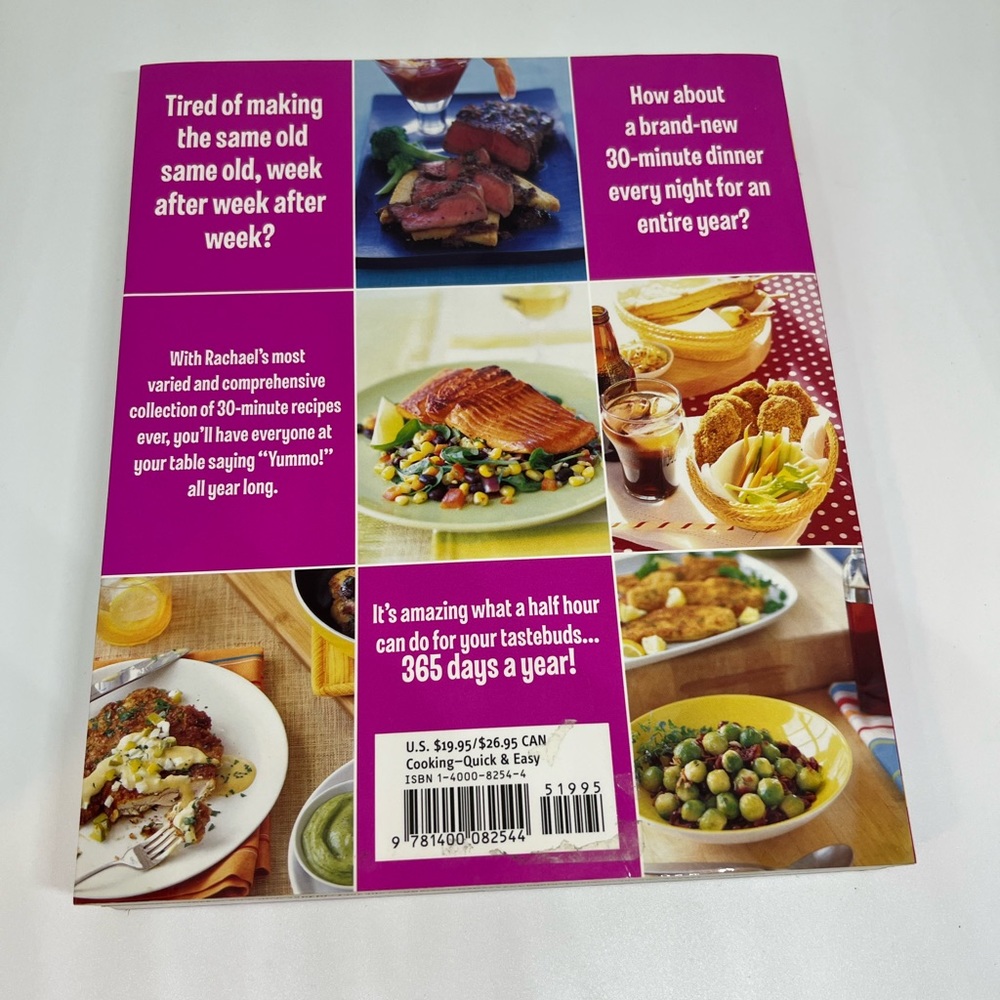 Rachael Ray 365: No Repeats 30 - Minute Meal Cookbook - Picture 2 of 9